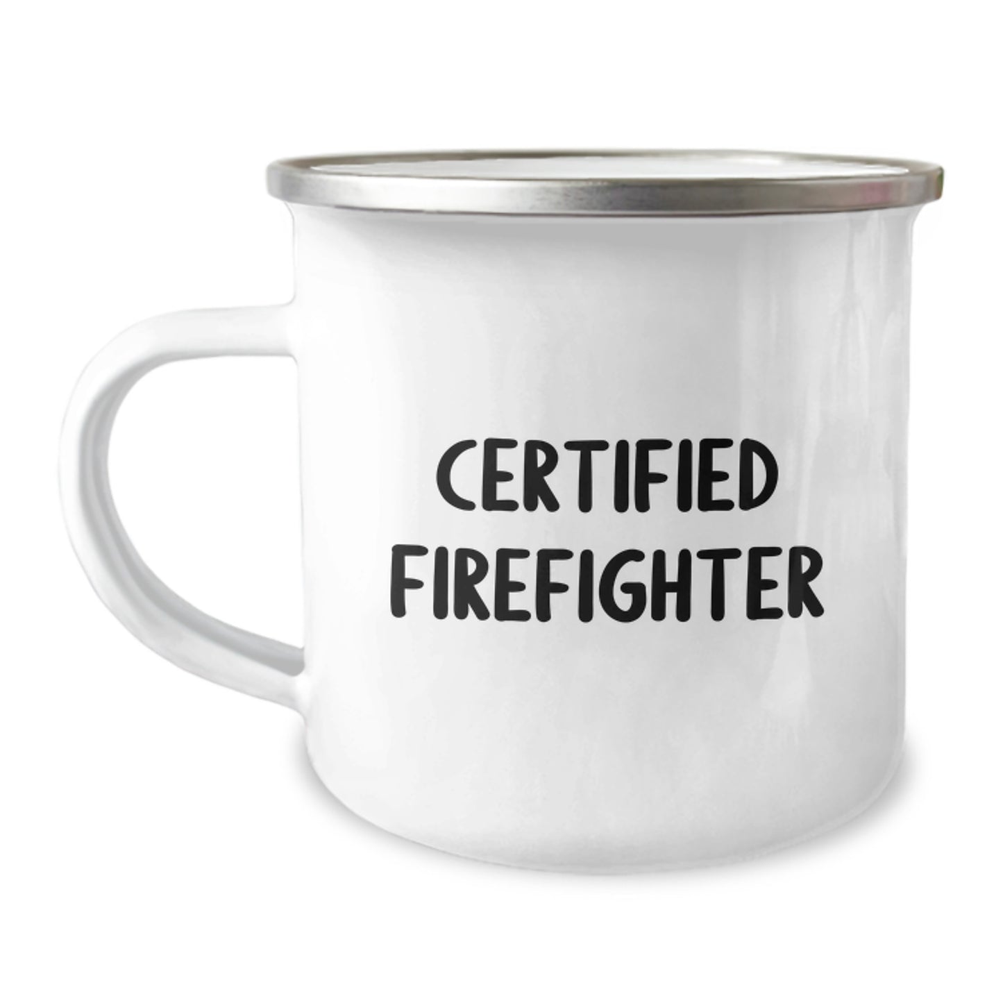 Funny Inspirational Firefighter Gifts from Friends to Birthday Men, Unique Camping Mug for Firefighter Heroes, 'You're the Spark That Ignites the Flame' - Image 1