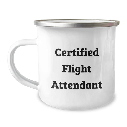 Funny Flight Attendant Gifts for Coworkers, Friends, and Family - Certified Flight Attendant Christmas Unique Presents from Friends to Flight Attendant Men and Women - Image 1