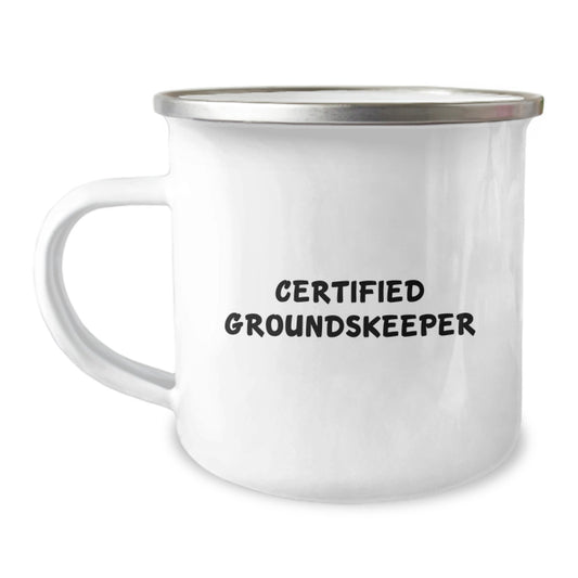 Funny groundskeeper Gifts, Valentine's Unique Gifts for groundskeeper Men, Camping Mug for groundskeeper Friends - Image 1