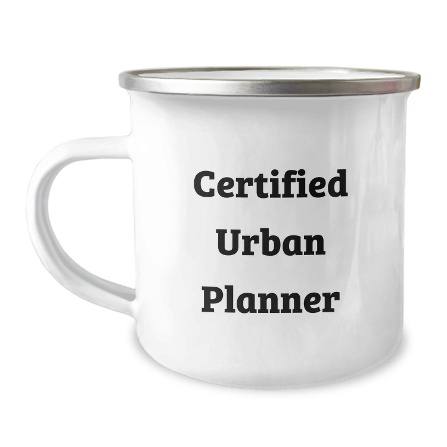 Funny Urban Planner Gifts for Men from Friends, Unique Camping Mug with Certified Urban Planner Quote, Christmas Unique Gifts for Urban Planner Enthusiasts - Image 1