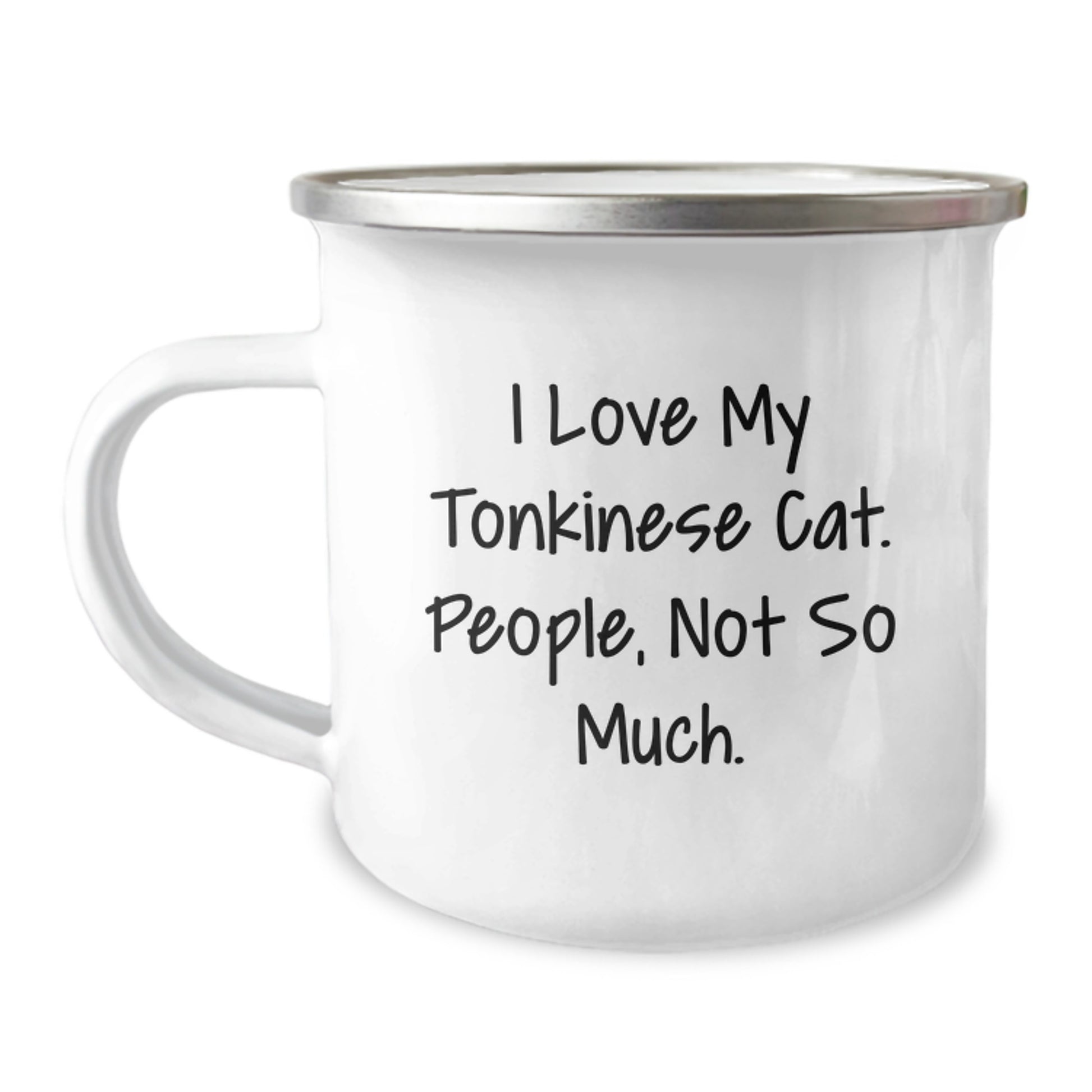 Tonkinese Cat Lover Funny Gifts from Friends and Family - Christmas Unique Tonkinese Cat Camping Mug - Image 1