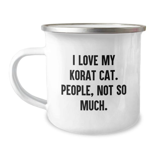 Funny Korat Cat Gifts for Korat Cat Lovers Christmas Unique Mugs Gifts from Friends and Family - Image 1