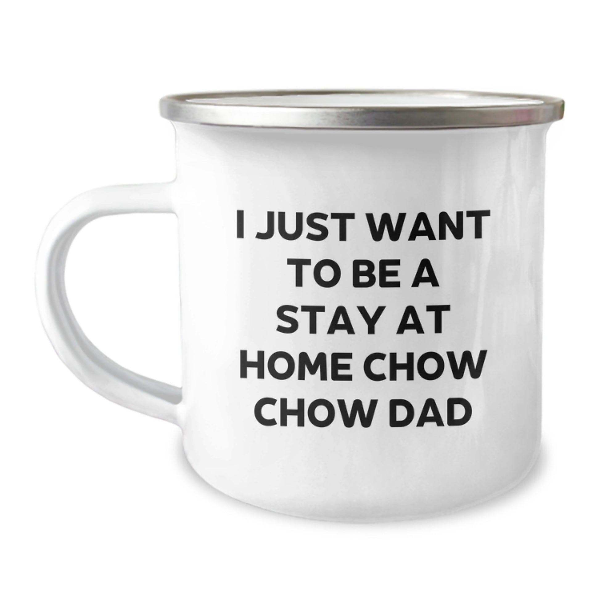 Unique Chow Chow Dog Camping Mug Gifts from Dad to Son for Christmas - Image 1