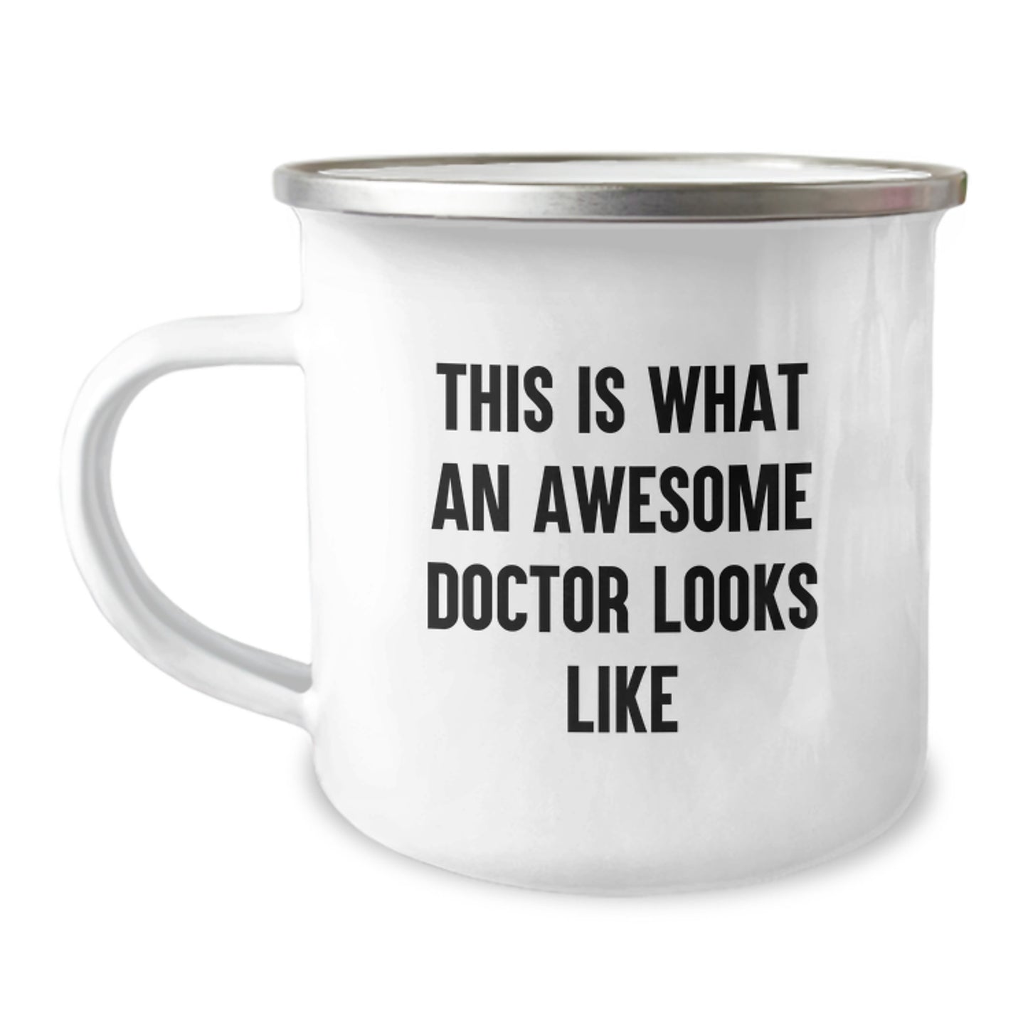 Funny Doctor Gifts from Friends or Family, Birthday Unique Gifts for Awesome Doctors Camping Mug - Image 1