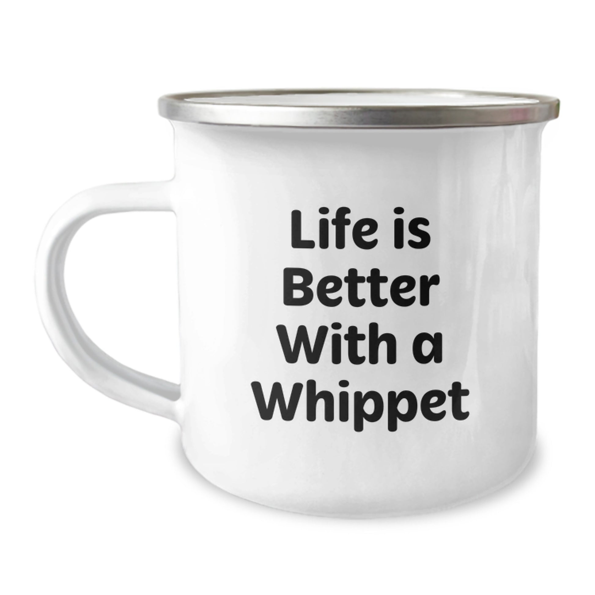 Funny Whippet Dog Lover Gifts from Friends to Family Birthday Unique Mugs for Camping Enthusiasts - Image 1