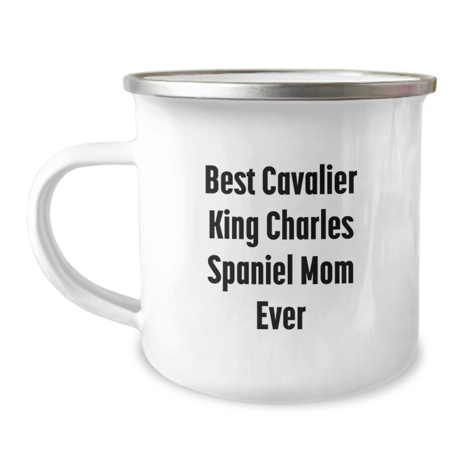 Funny Cavalier King Charles Spaniel Dog Camping Mug Gifts for Dad from Men, Best Mom Ever Birthday Unique - Image 1