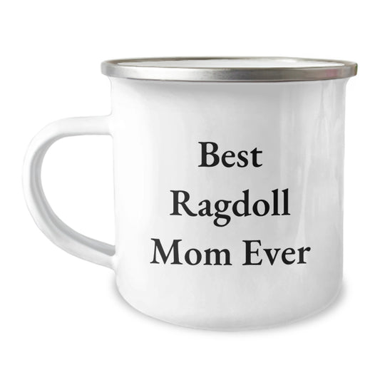 Ragdoll Cat Lovers Gifts from Best Friends, Funny Camping Mug for Graduation Unique Gifts - Image 1