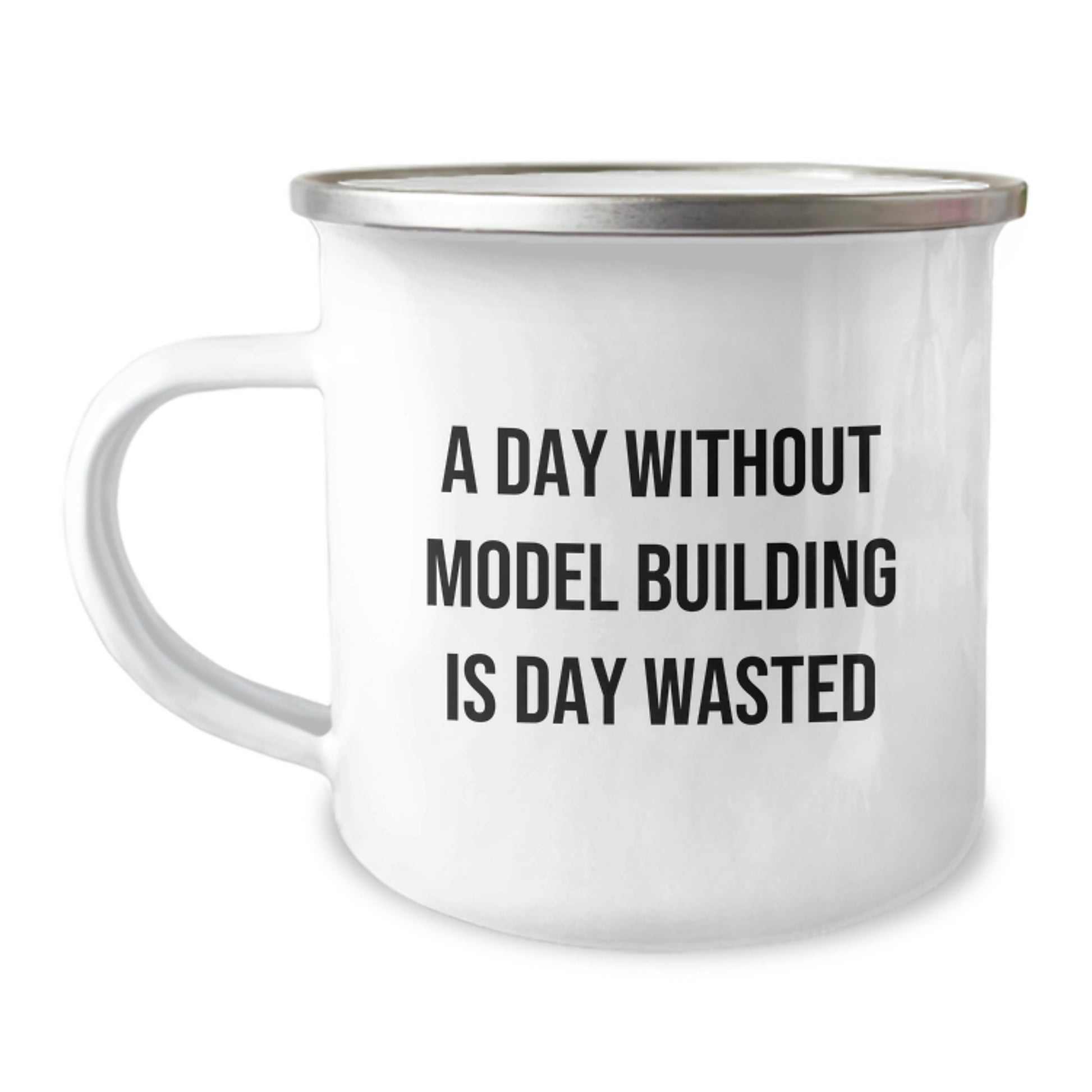 Funny Model Building Gifts for Birthday - Unique Model Building Camping Mug from Friends and Family - Image 1