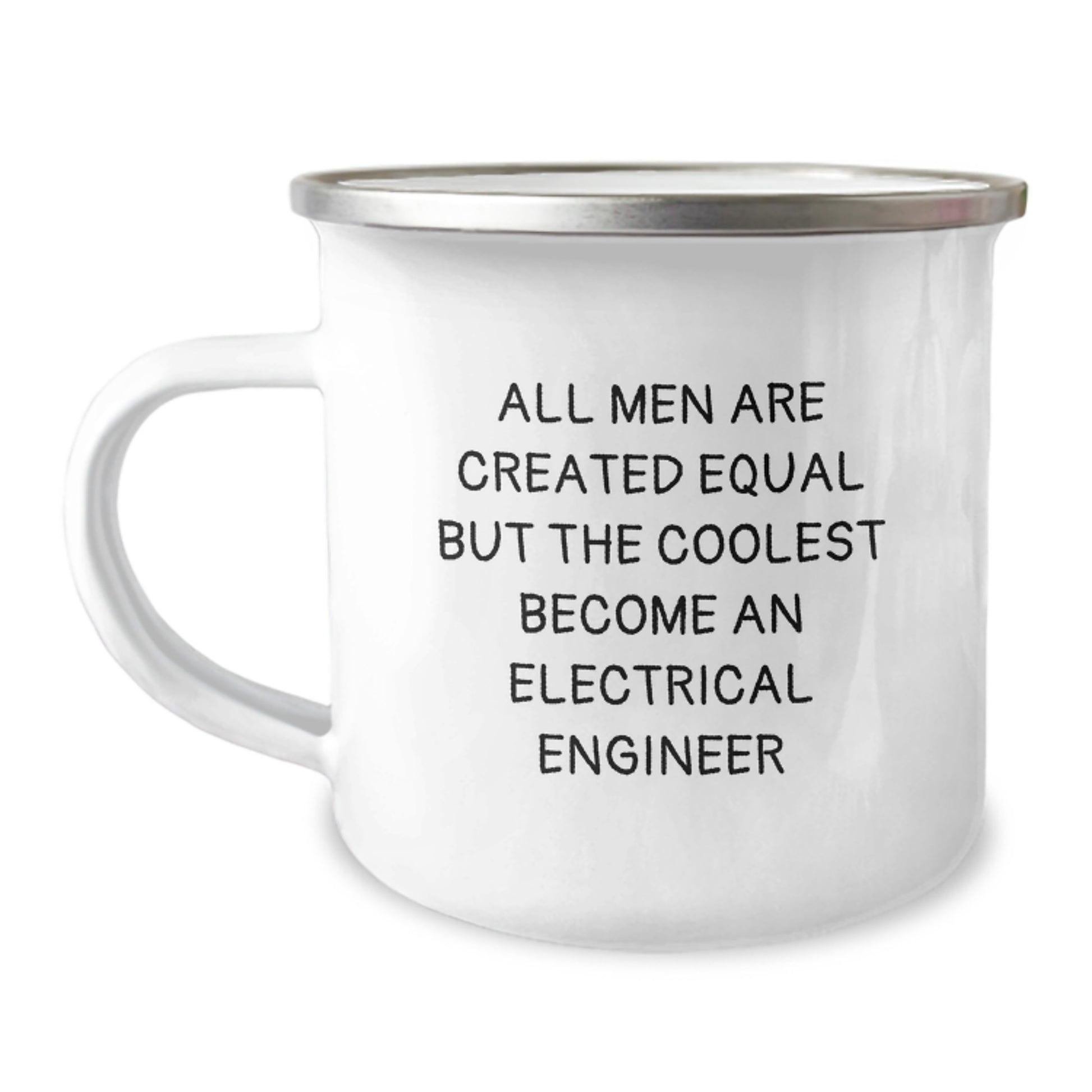 Funny Electrical Engineer Gifts for Men Valentine's Unique Camping Mug - Image 1