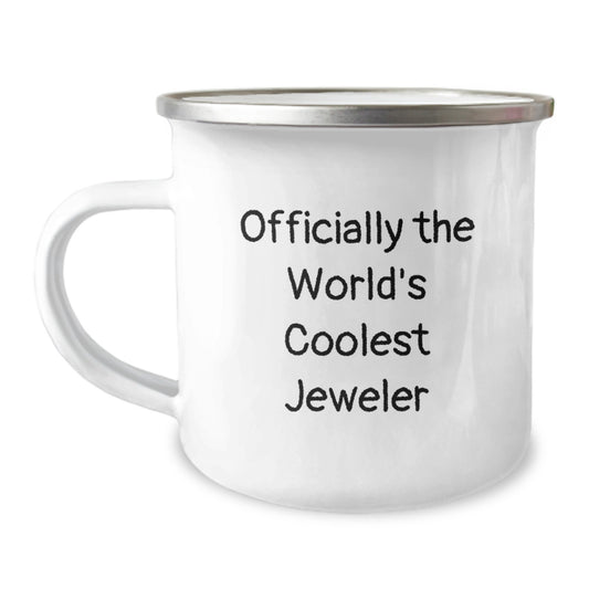 Jeweler Keepsake Gift for Him - Officially The World's Coolest Jeweler - Image 1