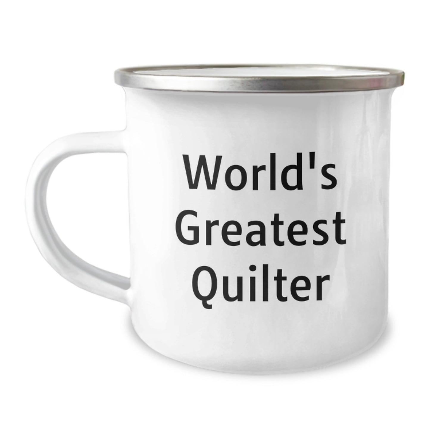 Quilter Gifts from Friends - World's Greatest Quilter Funny Camping Mug for Valentine's Unique Gifts - Image 1