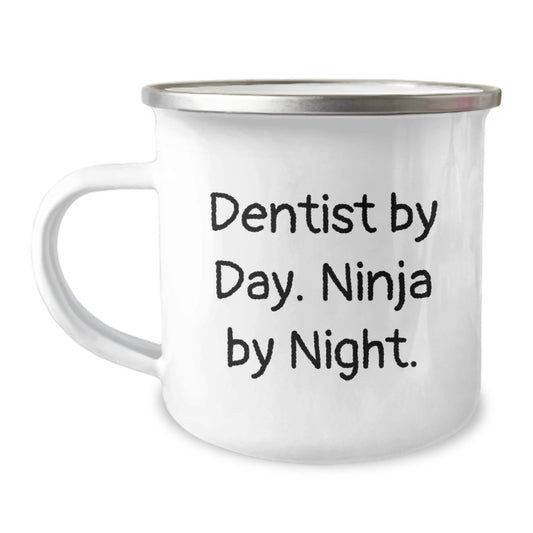 Funny Dentist By Day Ninja By Night Christmas Unique Gifts for Dentist Friends - Image 1