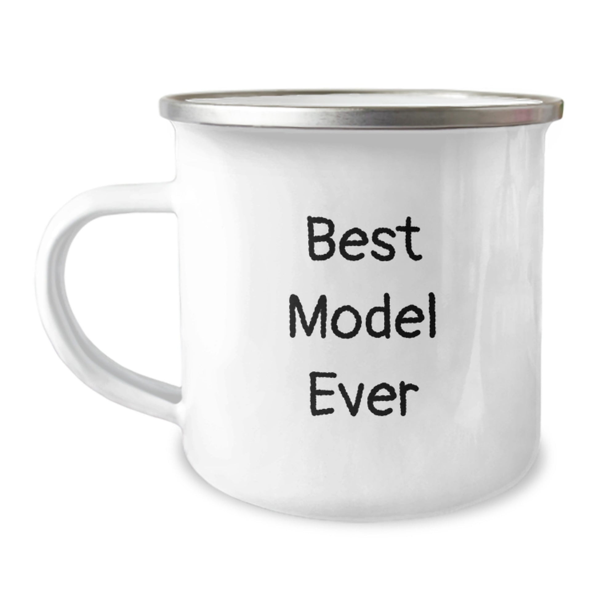 Funny Model Gifts for Him from Family - Best Model Ever Happy Birthday Unique Gifts for Men Camping Mug - Image 1