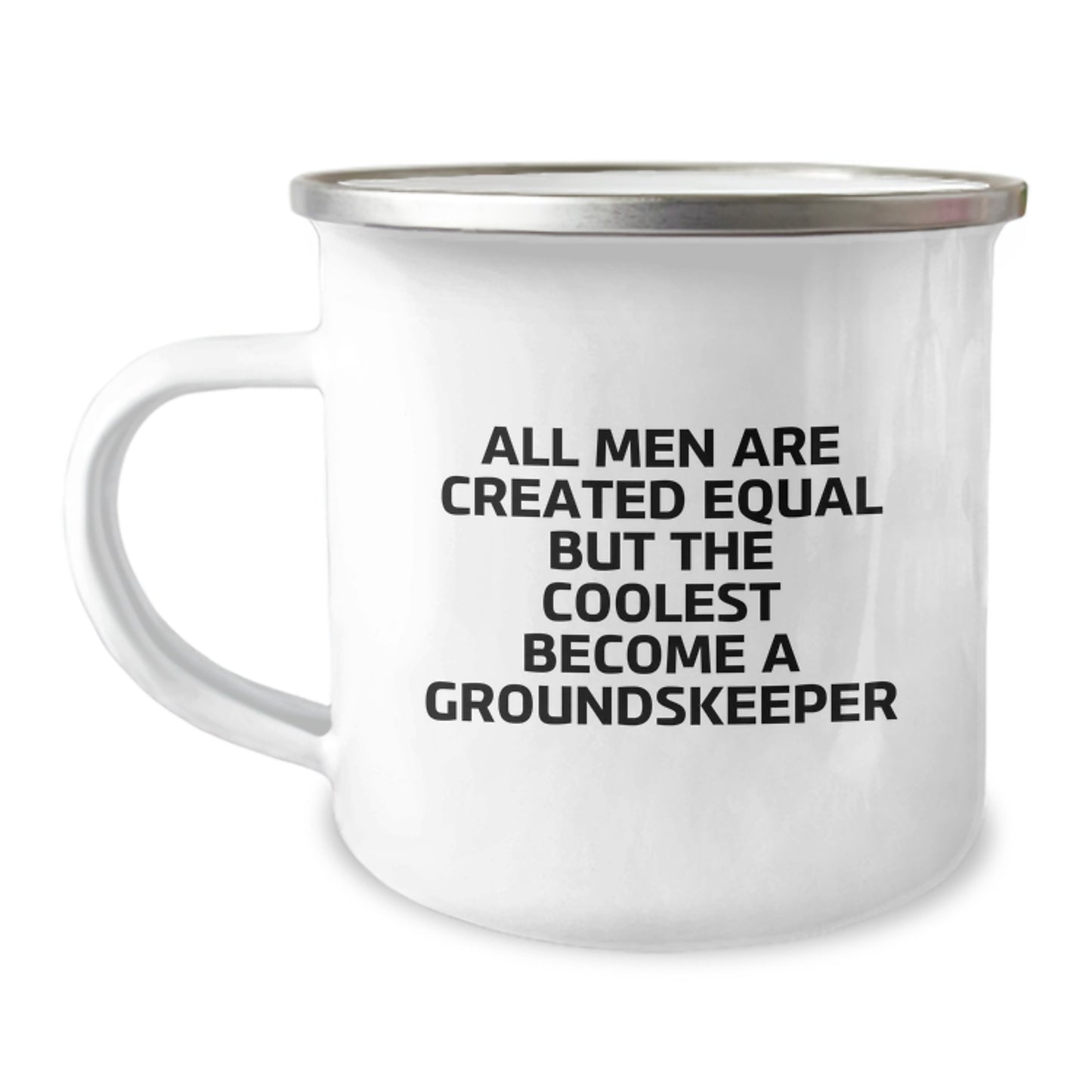Funny groundskeeper Gifts from Men to groundskeeper Friends - Unique Camping Mug - Image 1