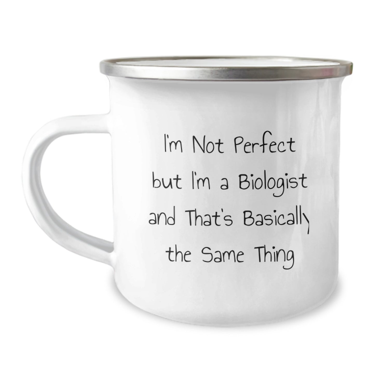 Funny Biologist Gifts for Men, Camping Mug for Christmas Unique Presents from Family Friends - Image 1