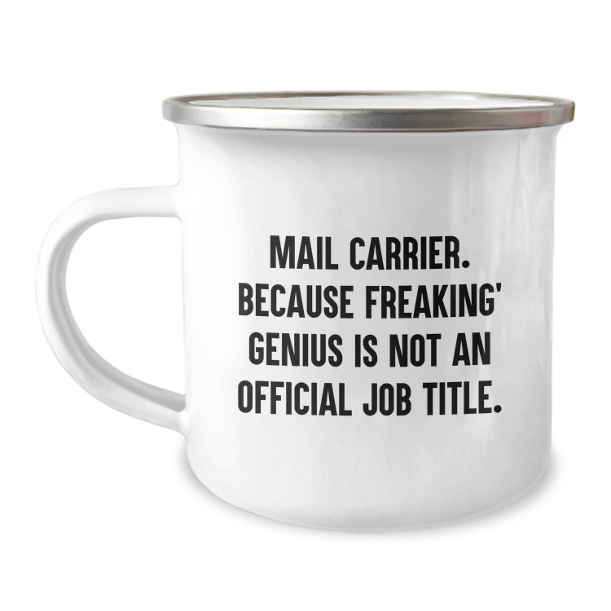 Funny Mail Carrier Gifts from Friends for Mail Carrier Camping Mug Christmas Unique - Image 1