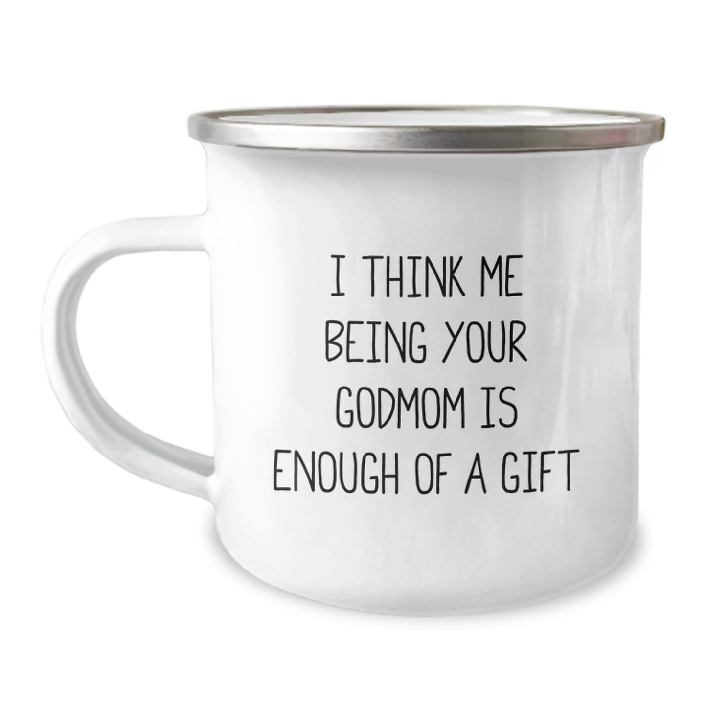 Godmom Gifts from Family - Funny Quote Camping Mug for Valentine's Unique Gifts - Image 1