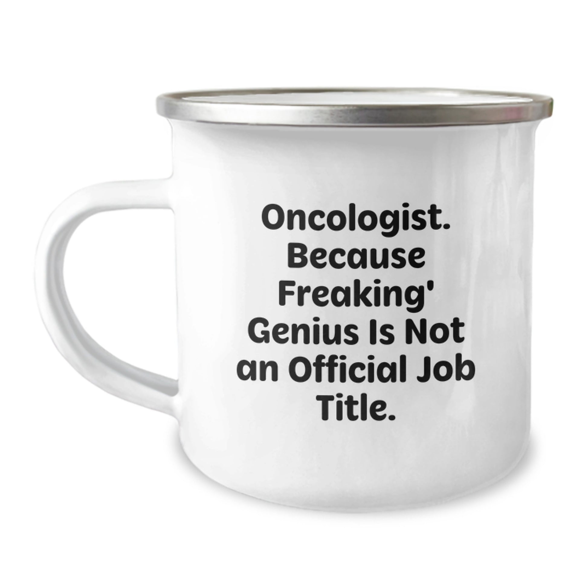 Funny Oncologist Gifts for Men, Unique Camping Mugs with Quote - Gifts from Friends to Oncologist - Christmas Unique Gifts - Image 1
