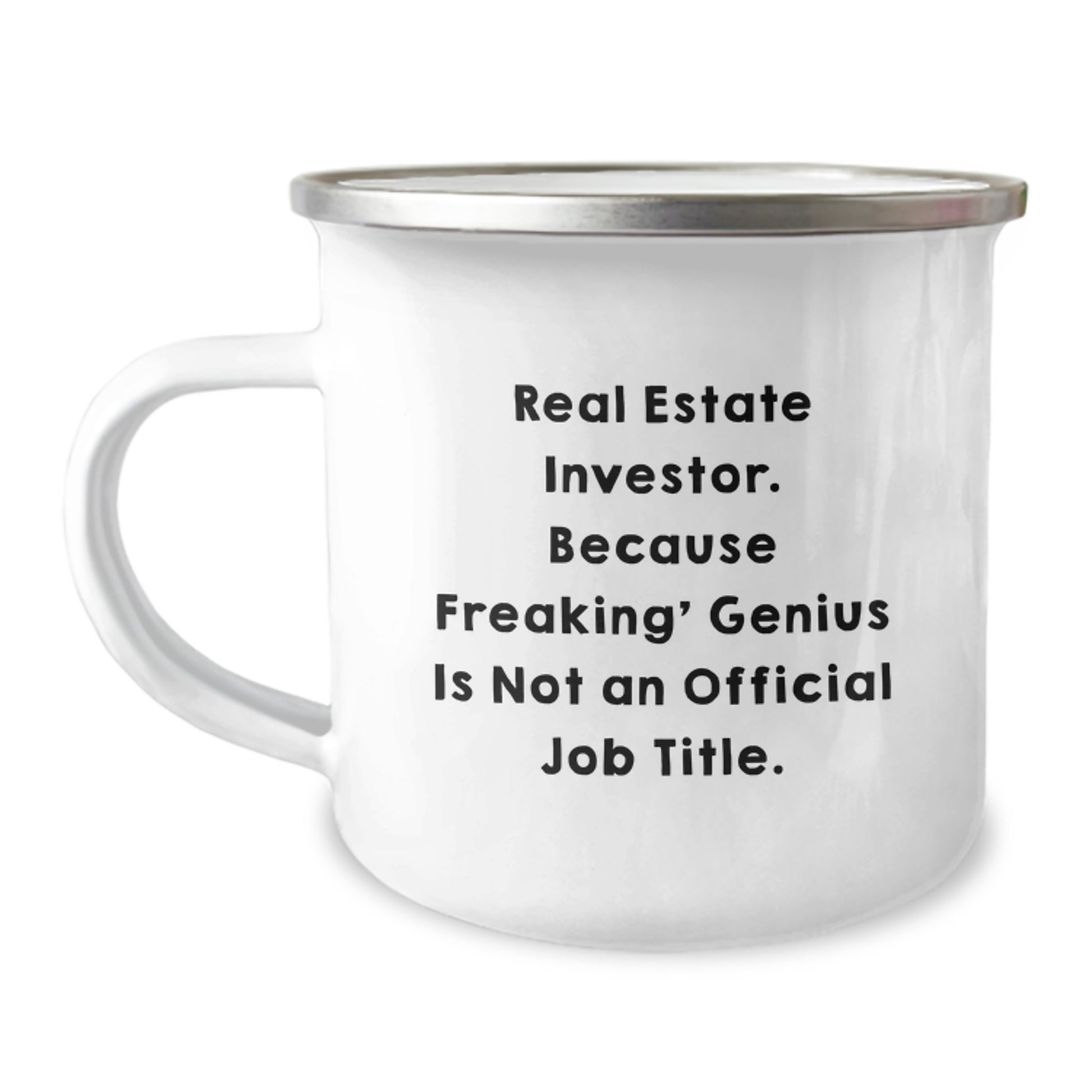 Funny Real Estate Investor Mug - Gifts from Men for Real Estate Investor Friends - Real Estate Investor Gifts, Camping Mug, Christmas Unique Gifts for Men - Image 1