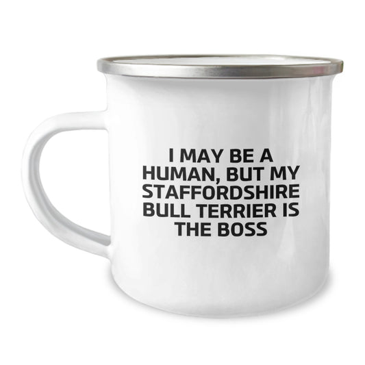 Funny Staffordshire Bull Terrier Dog Gifts for Men Birthday Unique Gifts from Family - Image 1