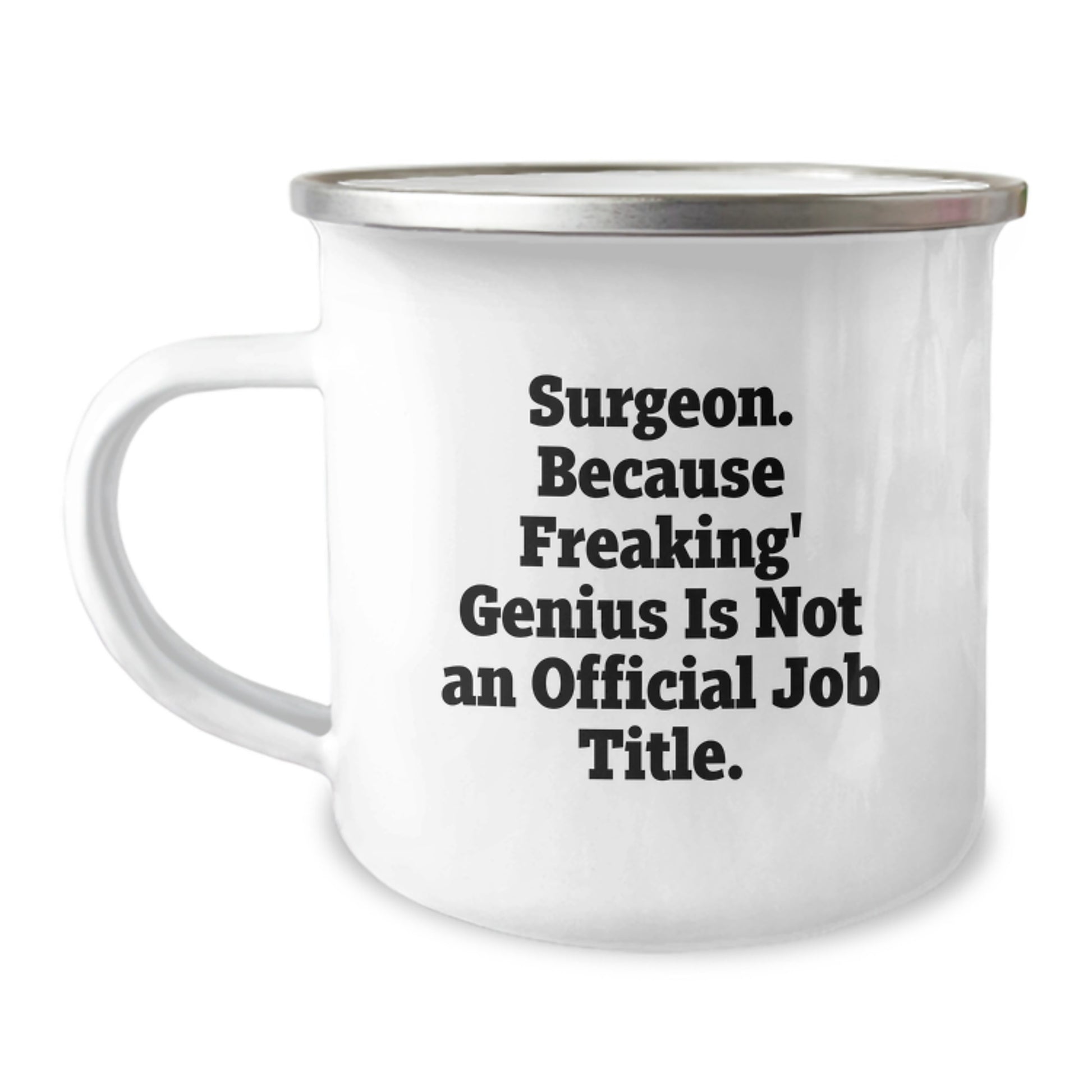 Funny Surgeon Gifts from Men to Men, Unique Camping Mug for Surgeon Friends, Christmas Unique Gifts - Image 1