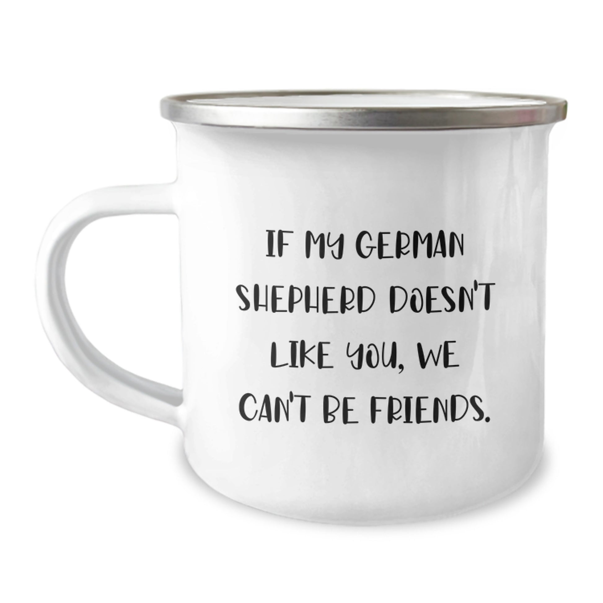 Funny German Shepherd Dog Gifts for Men, Women, and Friends - Birthday Unique Mugs from Family and Co. - Camping Mug with Inspirational Quote - Image 1