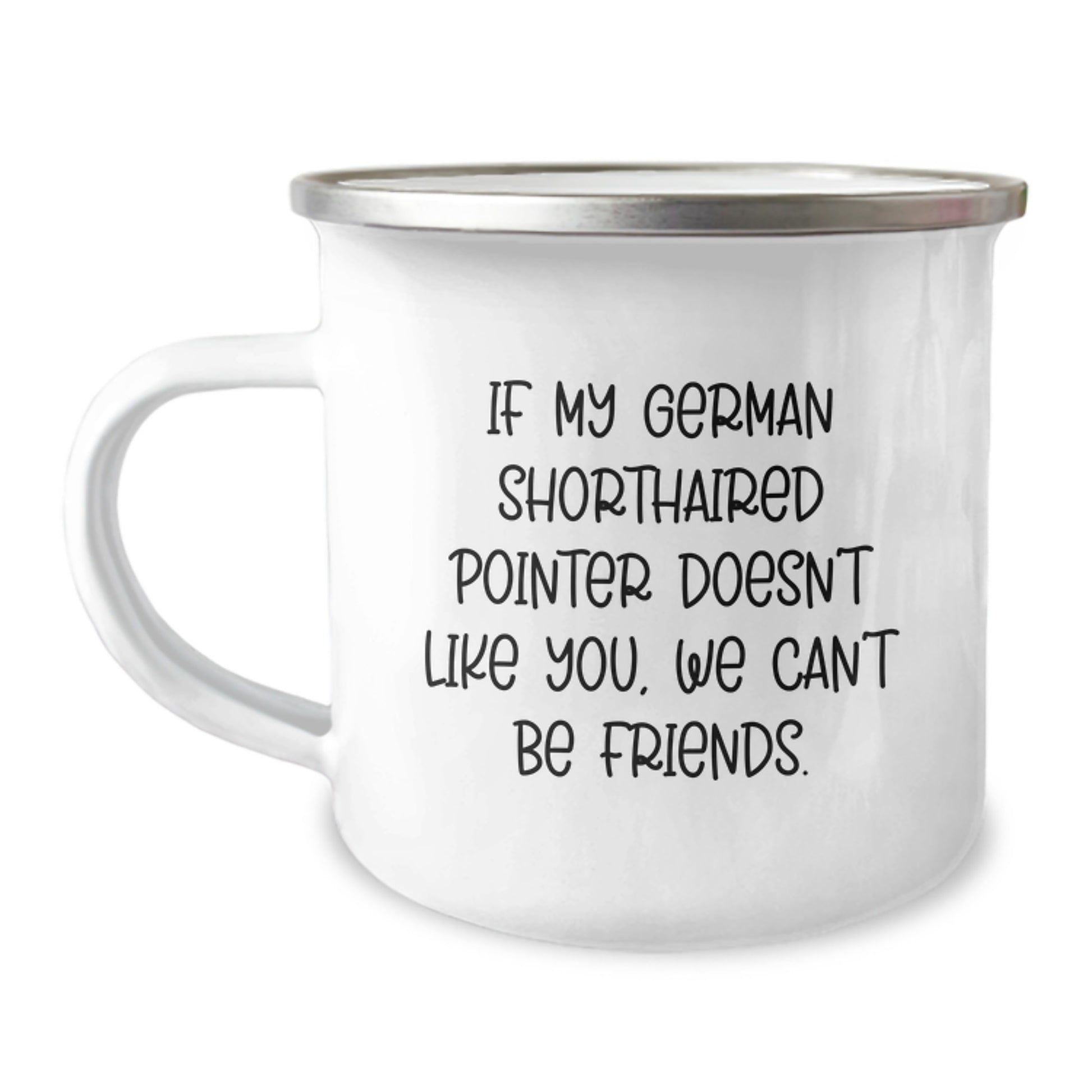Funny German Shorthaired Pointer Dog Camping Mug Gifts from Friends to Men on Birthday Unique - Image 1