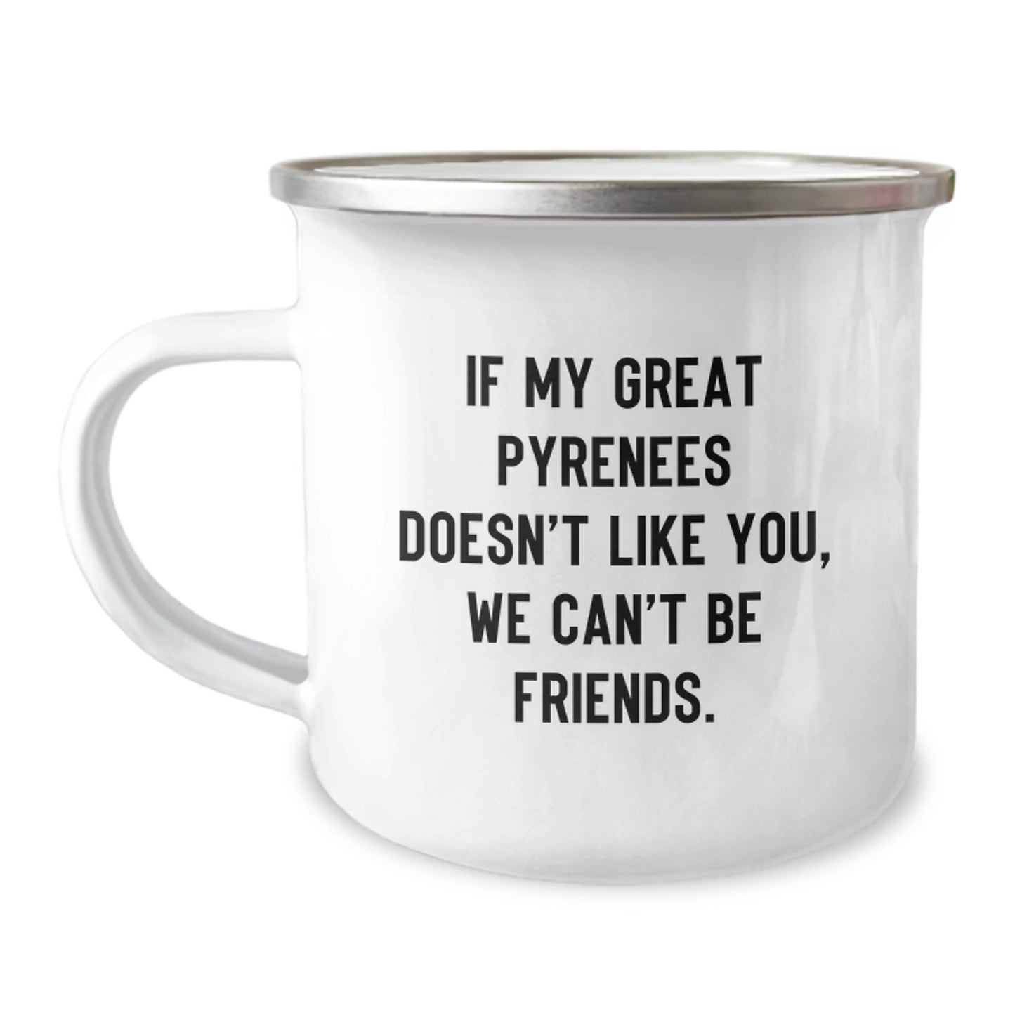 Funny Great Pyrenees Dog Gifts for Great Pyrenees Lovers - Inspirational Camping Mug, Great Pyrenees Dog Lover Quote, Great Pyrenees Dog Birthday Unique Gifts from Friends and Family - Image 1