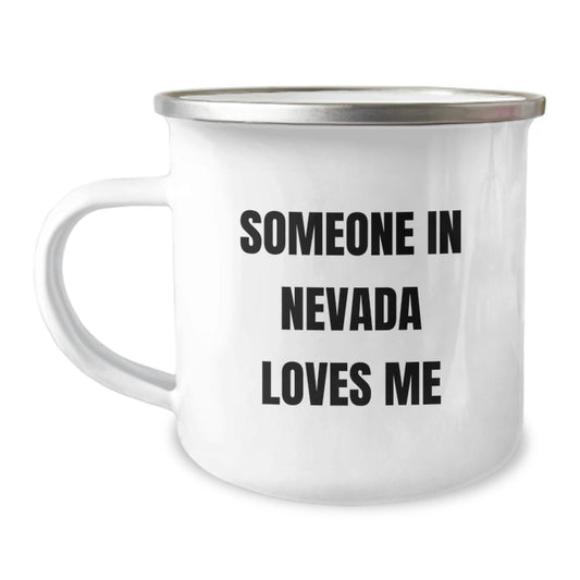 Nevada Camping Mugs for Men and Women - Funny Quote - Gifts from Friends and Family in the Silver State on Birthday Unique Gifts - Image 1