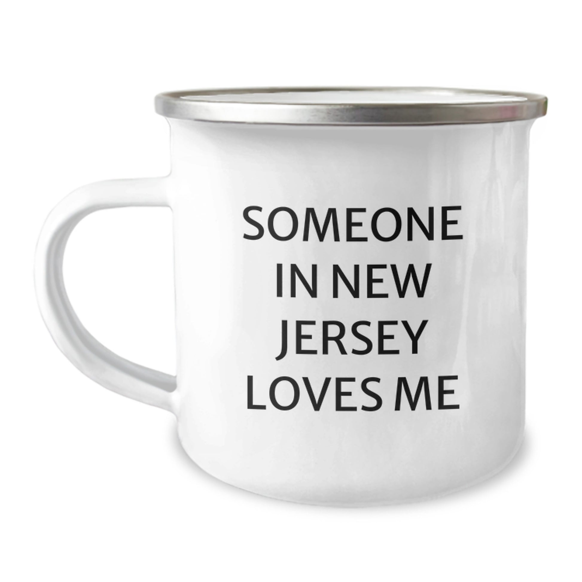 Funny New Jersey Camping Mug Gifts from Friends for Someone In New Jersey Loves Me Birthday Unique - Image 1