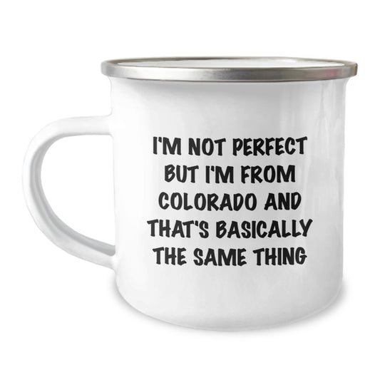 Funny Colorado Camping Mug Gifts from Friends for Birthday Lovers - Image 1