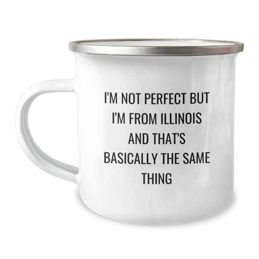 Funny Illinois Gifts from Friends and Family - Unique Valentine's Unique Gifts for Illinois Lovers and Camping Enthusiasts - Image 1