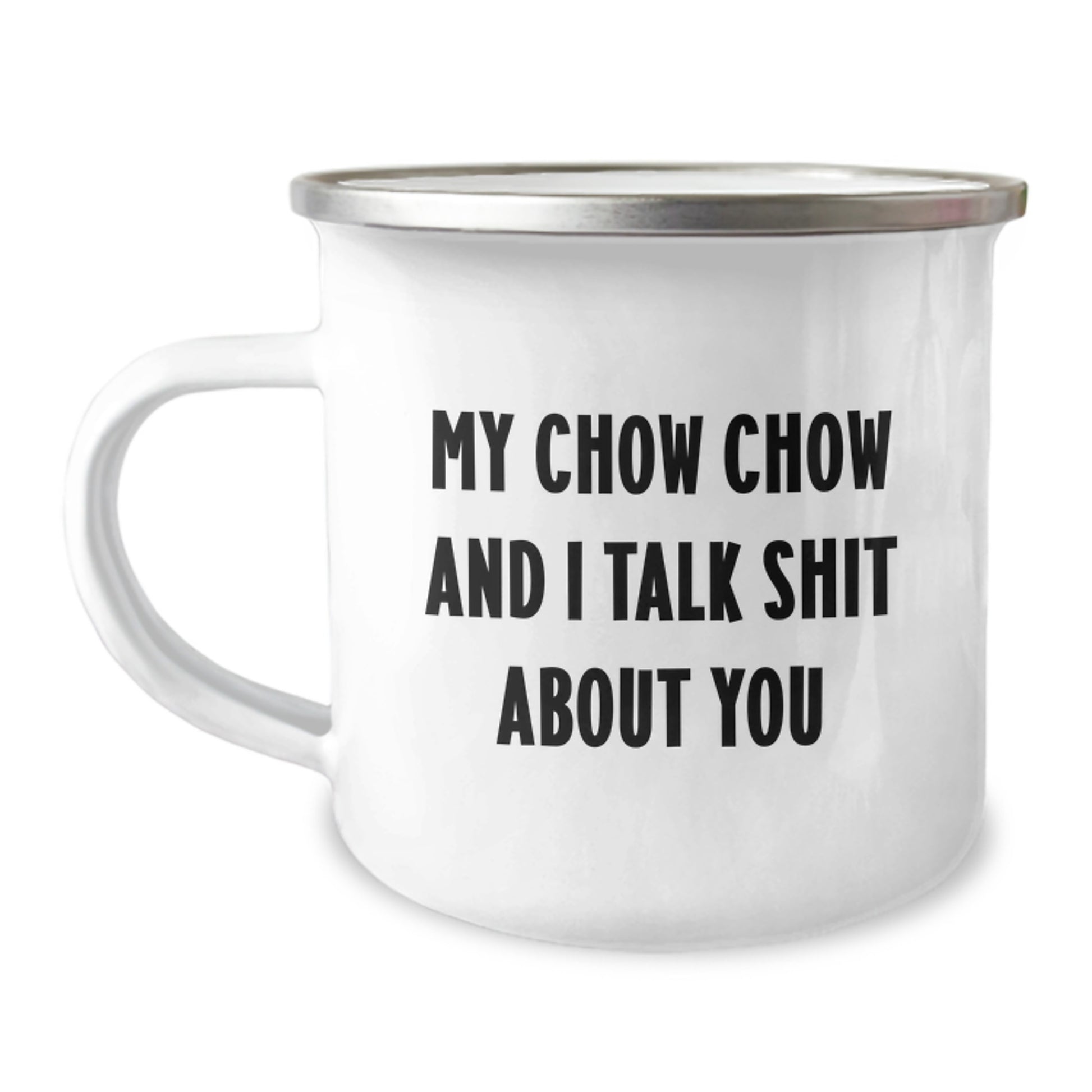 Funny Chow Chow Dog Camping Mug Gifts for Men - Mother's Day Unique Gifts from Family - Image 1