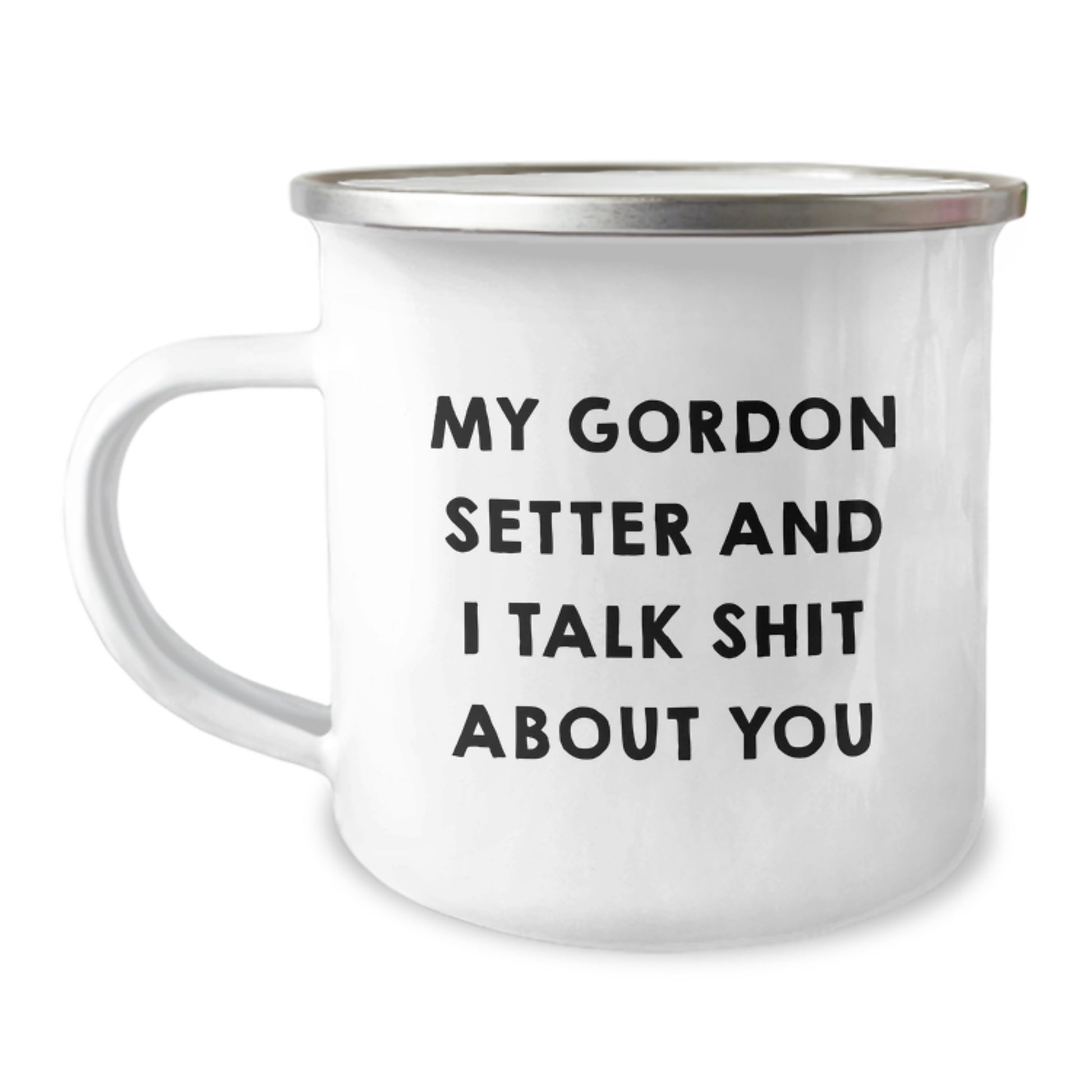 Funny Gordon Setter Dog Gifts for Dad, Camping Mugs with Funny Quote for Father's Day, Gifts from Family or Friends - Image 1