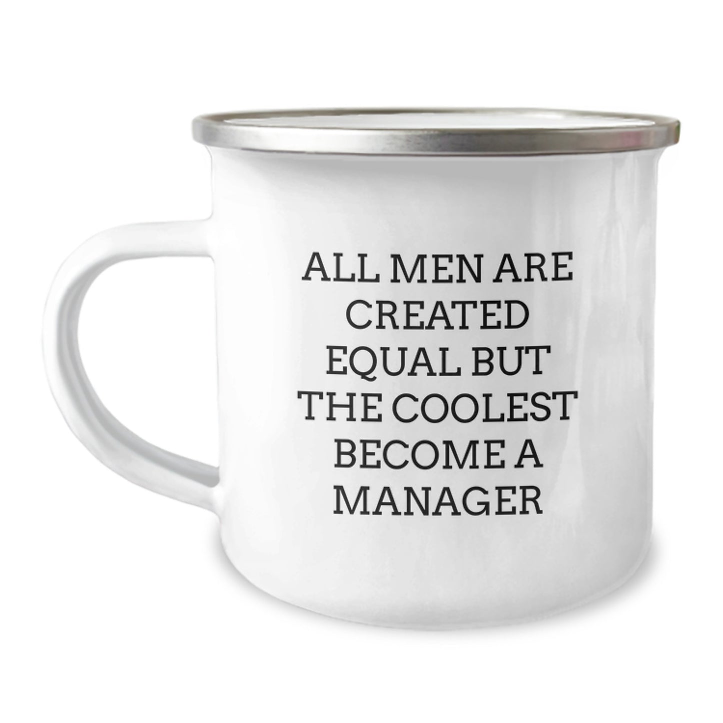 Funny Manager Gifts from Friends for Dad Father's Day Unique Camping Mug - Image 1