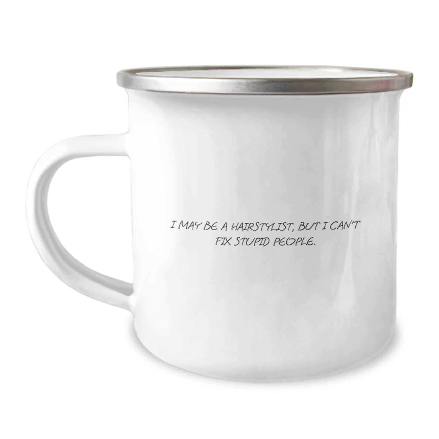 Gifts from Family for Hairstylist Funny Quote Camping Mug Stainless Steel Father's Day Unique - Image 1