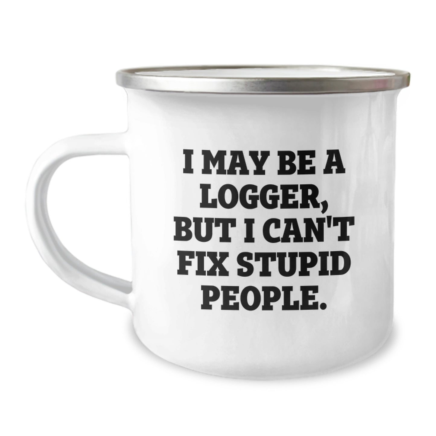 Funny Logger Camping Mug Gifts for Father's Day from Friends and Family - Image 1
