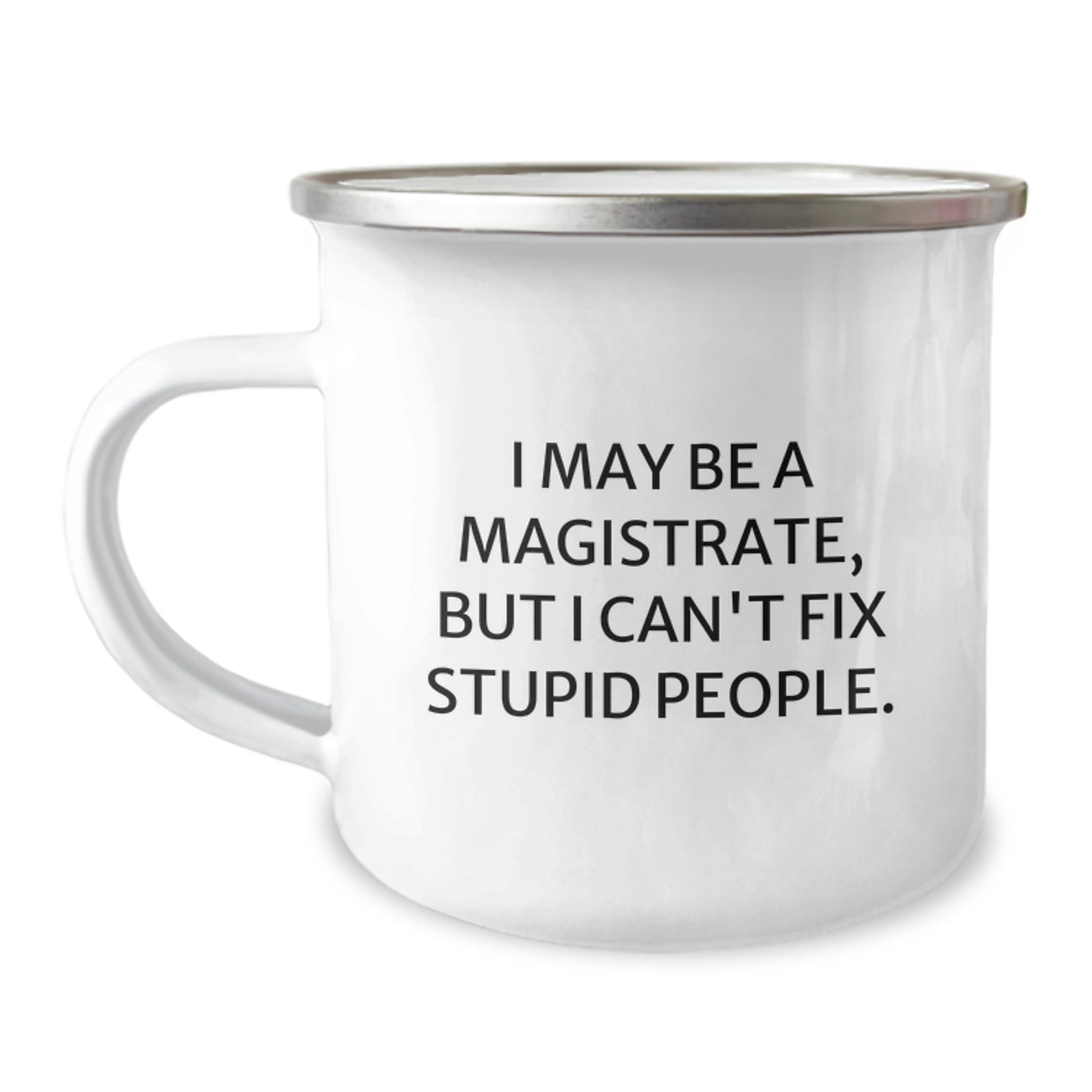 Funny Magistrate Gifts for Him, Camping Mug for Birthday Unique Presents, Gifts from Men Friends for Husband - Image 1