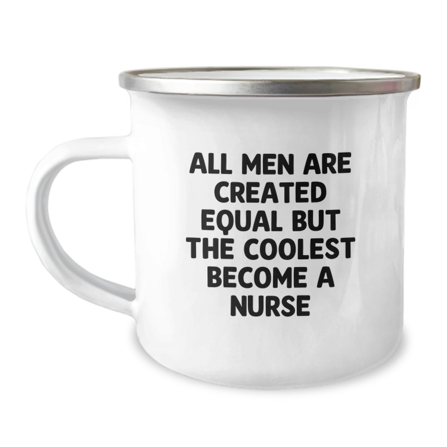 Funny Gifts from Men to Nurses on Graduation Unique Gifts - Nurse Camping Mug - Image 1
