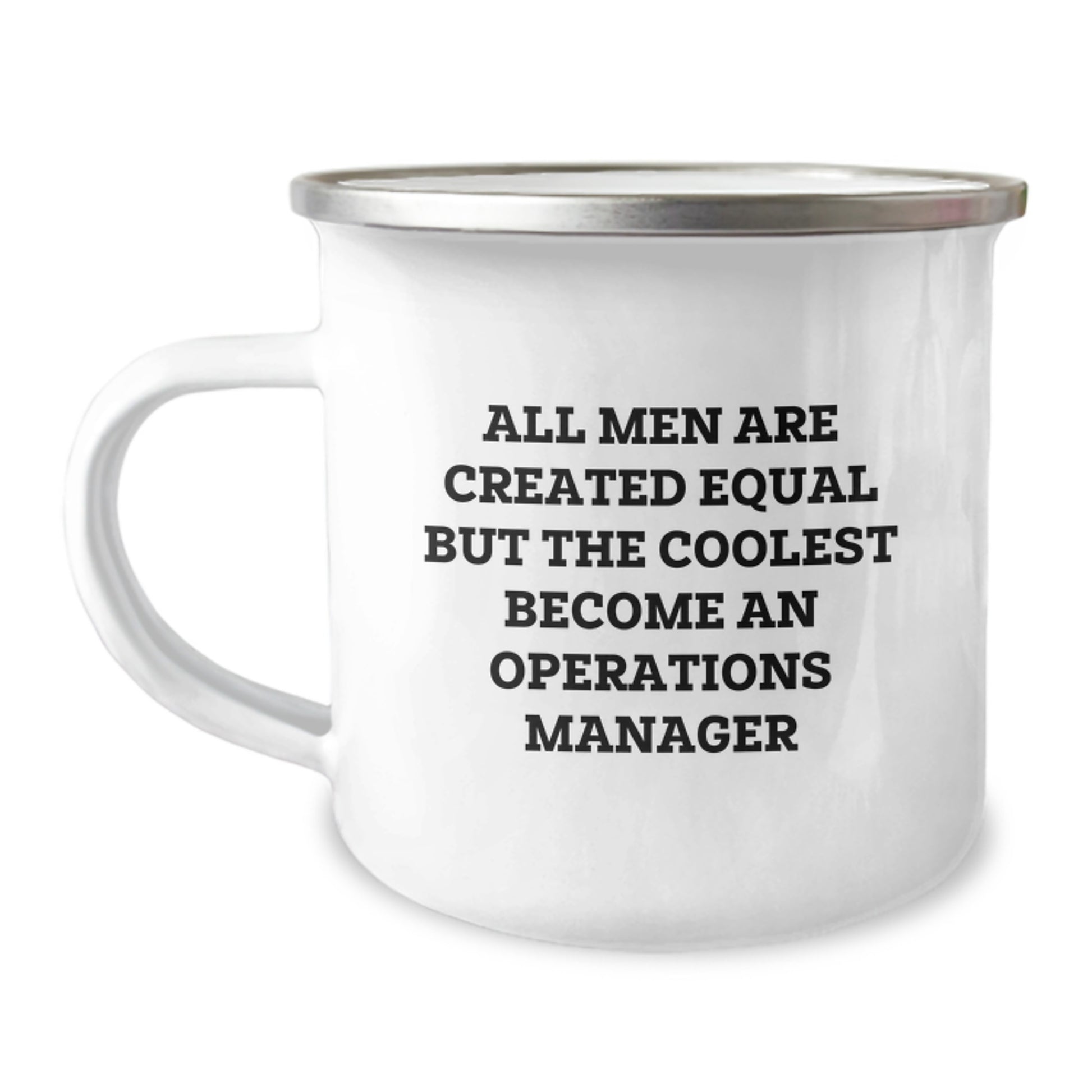 Funny Operations Manager Gifts for Men, Unique Camping Mug from Friends for Operations Manager, Christmas Unique Gifts for Operations Manager - Image 1