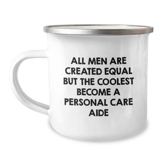 Funny Personal Care Aide Gifts from Men, Personal Care Aide Coffee Mug for Valentine's Unique Gifts for Personal Care Aide - Image 1