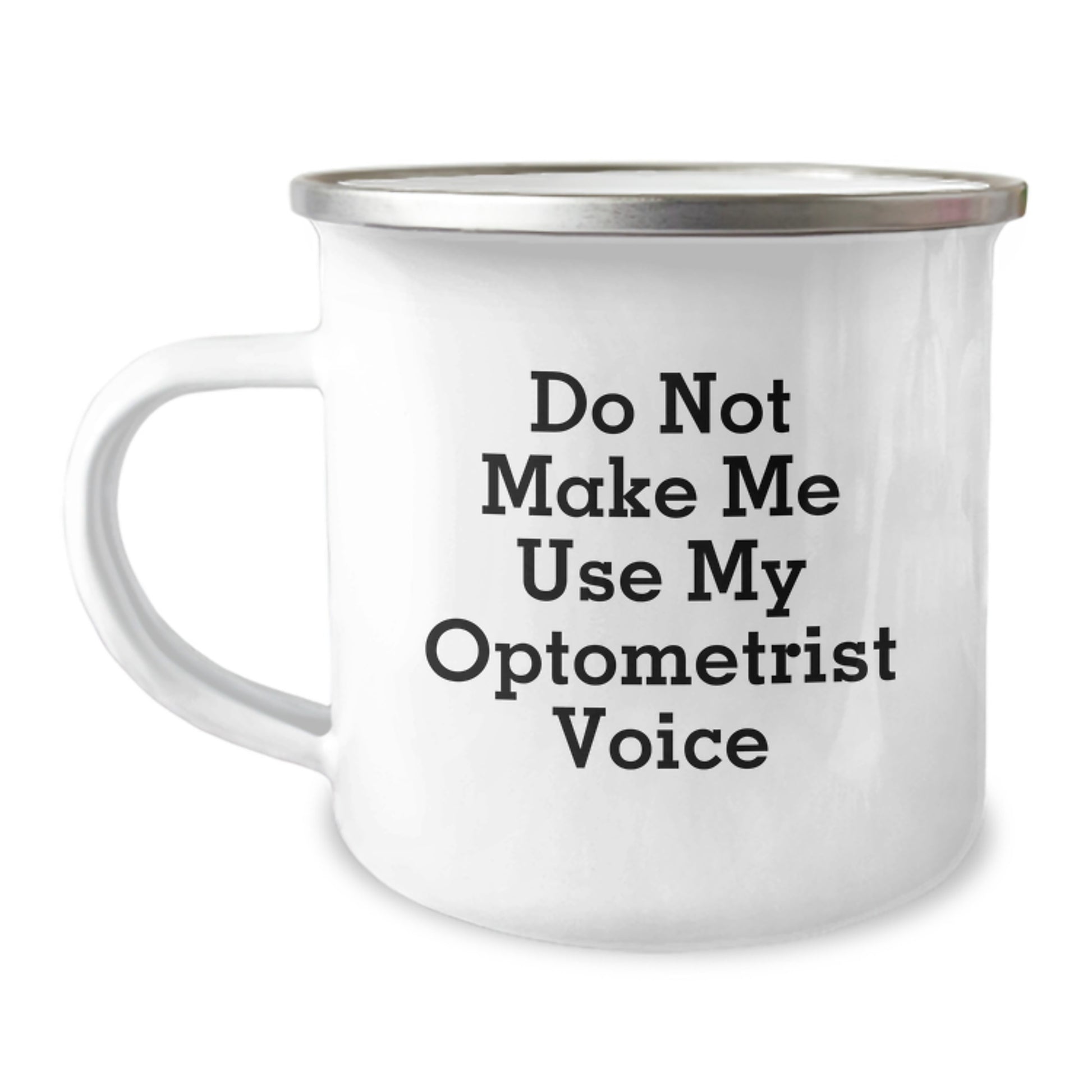 Funny Optometrist Gifts from Friends for Optometrist Valentine's Unique Camping Mug - Image 1