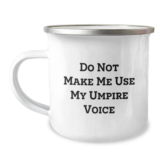 Funny Umpire Gifts from Friends for Umpire Graduation Unique Mugs Camping Umpire Voice Humor - Image 1