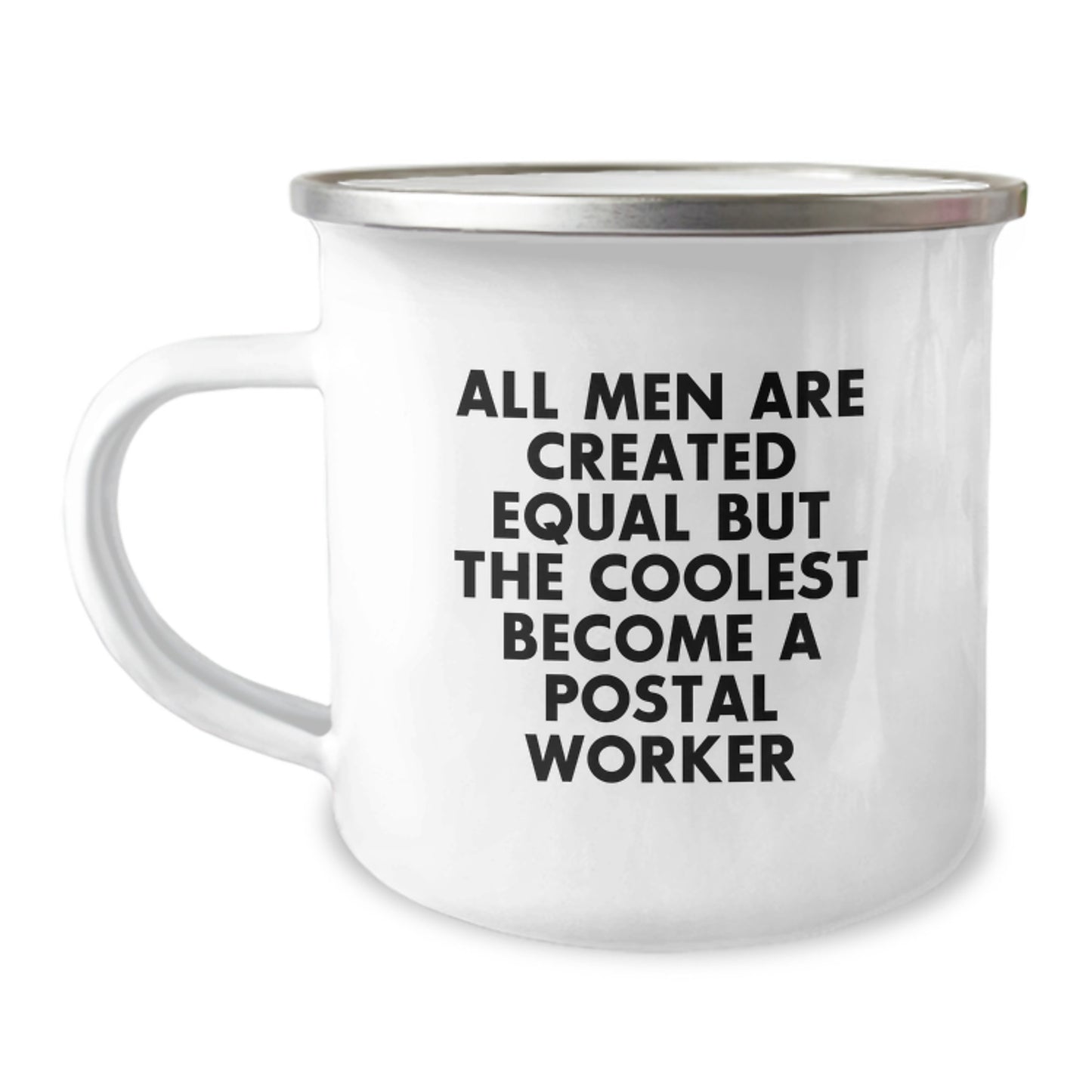 Gifts from Men for Postal Worker Friends Unique Camping Mug - Funny Quote for Christmas - Image 1