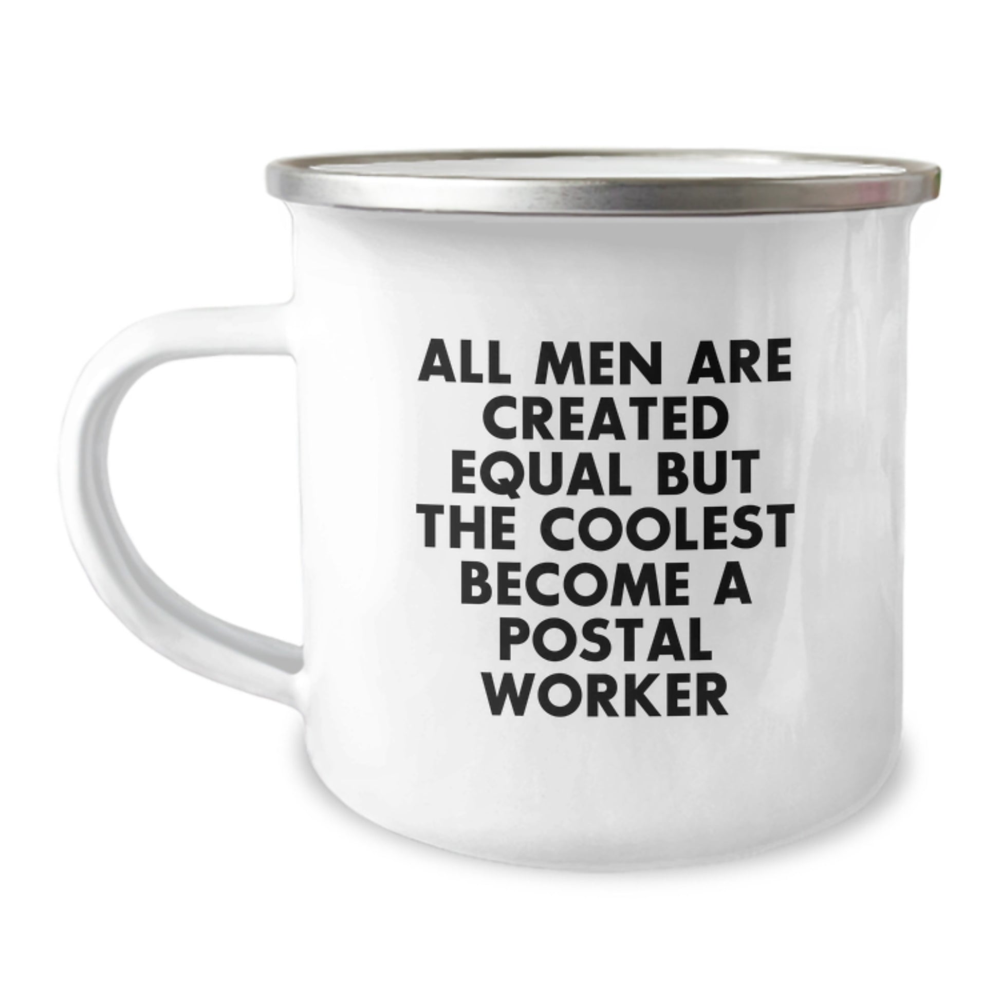 Gifts from Men for Postal Worker Friends Unique Camping Mug - Funny Quote for Christmas - Image 1
