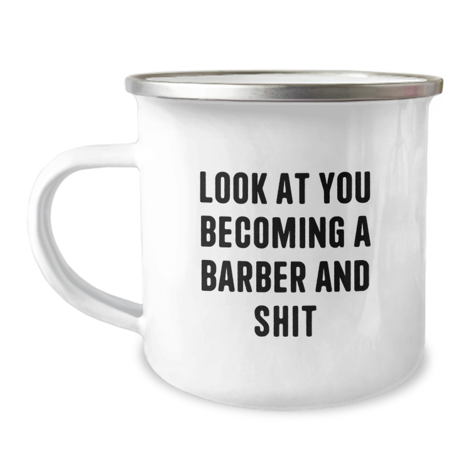 Funny Barber Gifts from Friends to New Barbers at Graduation Unique Gifts for Men - Image 1