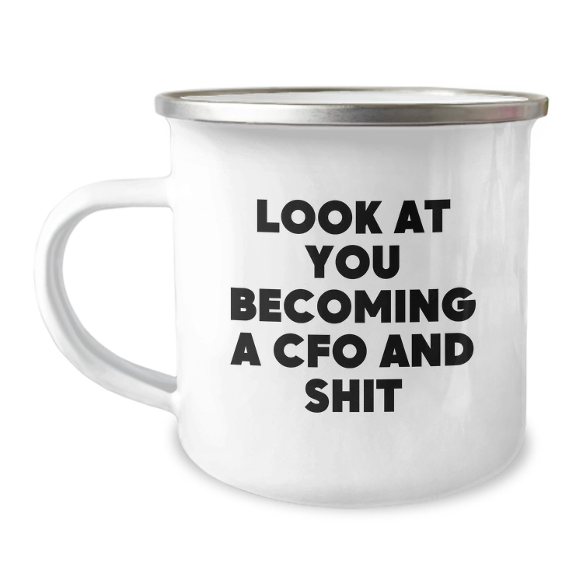 Funny CFO Gifts for Men, Women, Friends - Look At You Becoming A CFO and Shit Graduation Unique Gifts from Family Friends Coworkers - Image 1