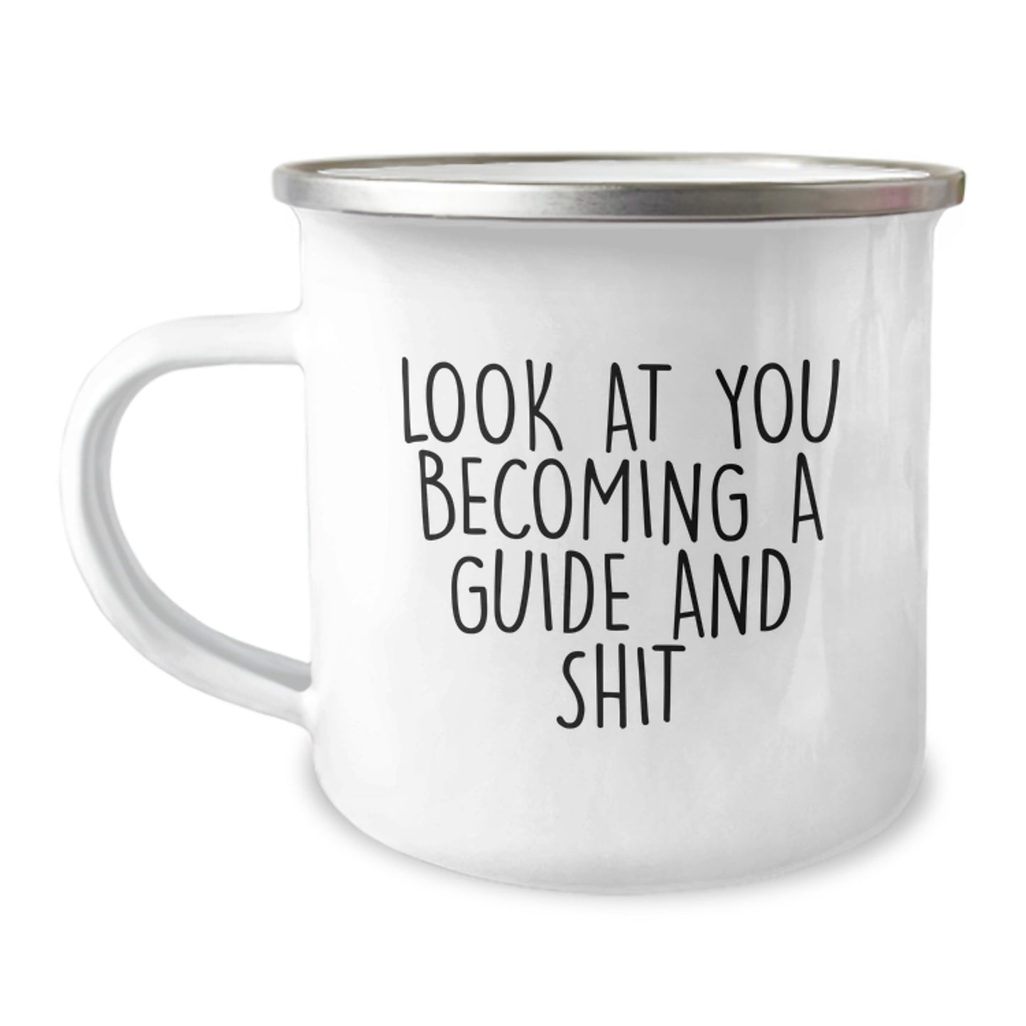 Funny Guide Gifts for Men, Funny Camping Mug, Graduation Unique Gifts from Friends, Friends Gifts for Guide - Image 1