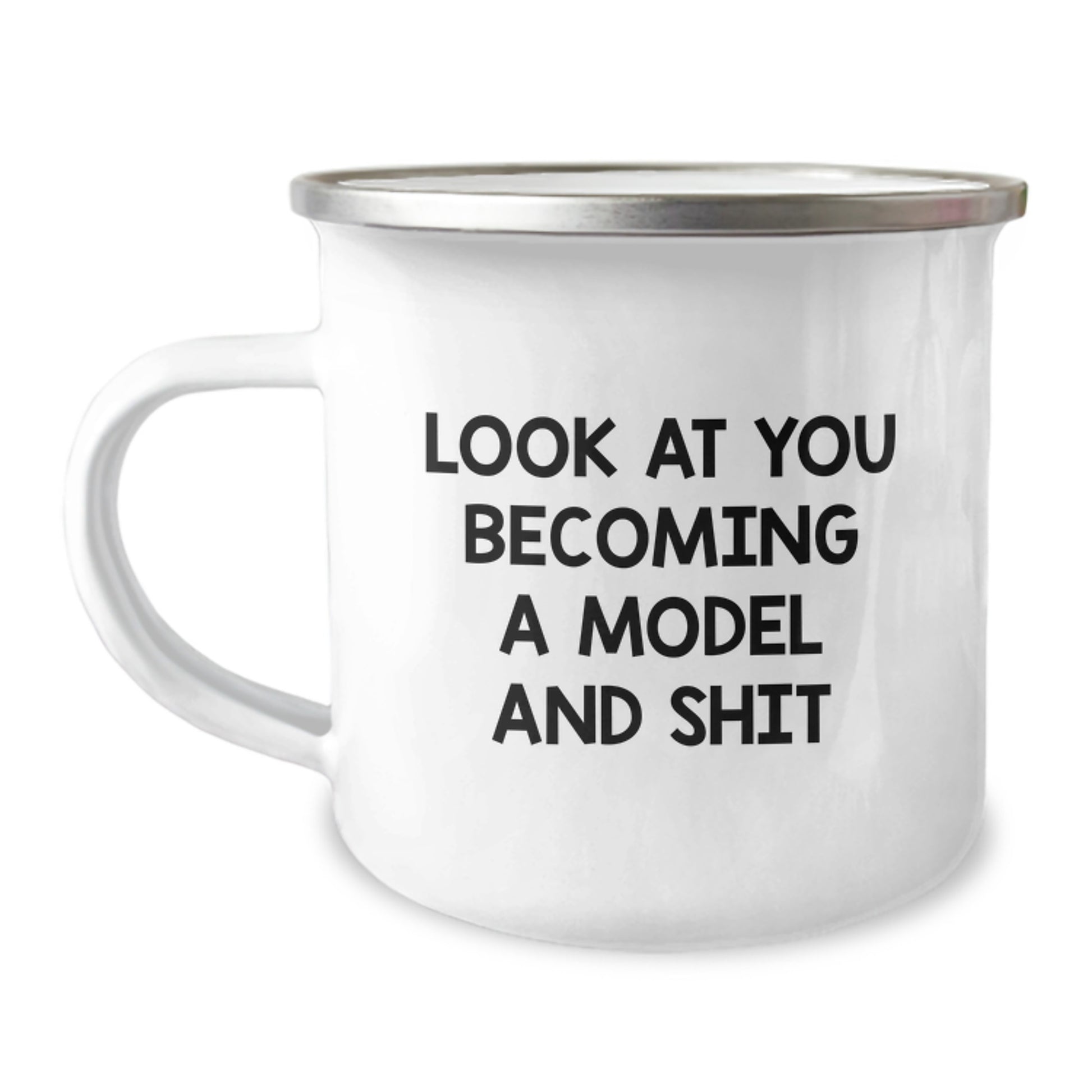 Funny Model Gifts Model Becoming A Model And Shit Christmas Unique Model Gifts for Model Friends - Image 1