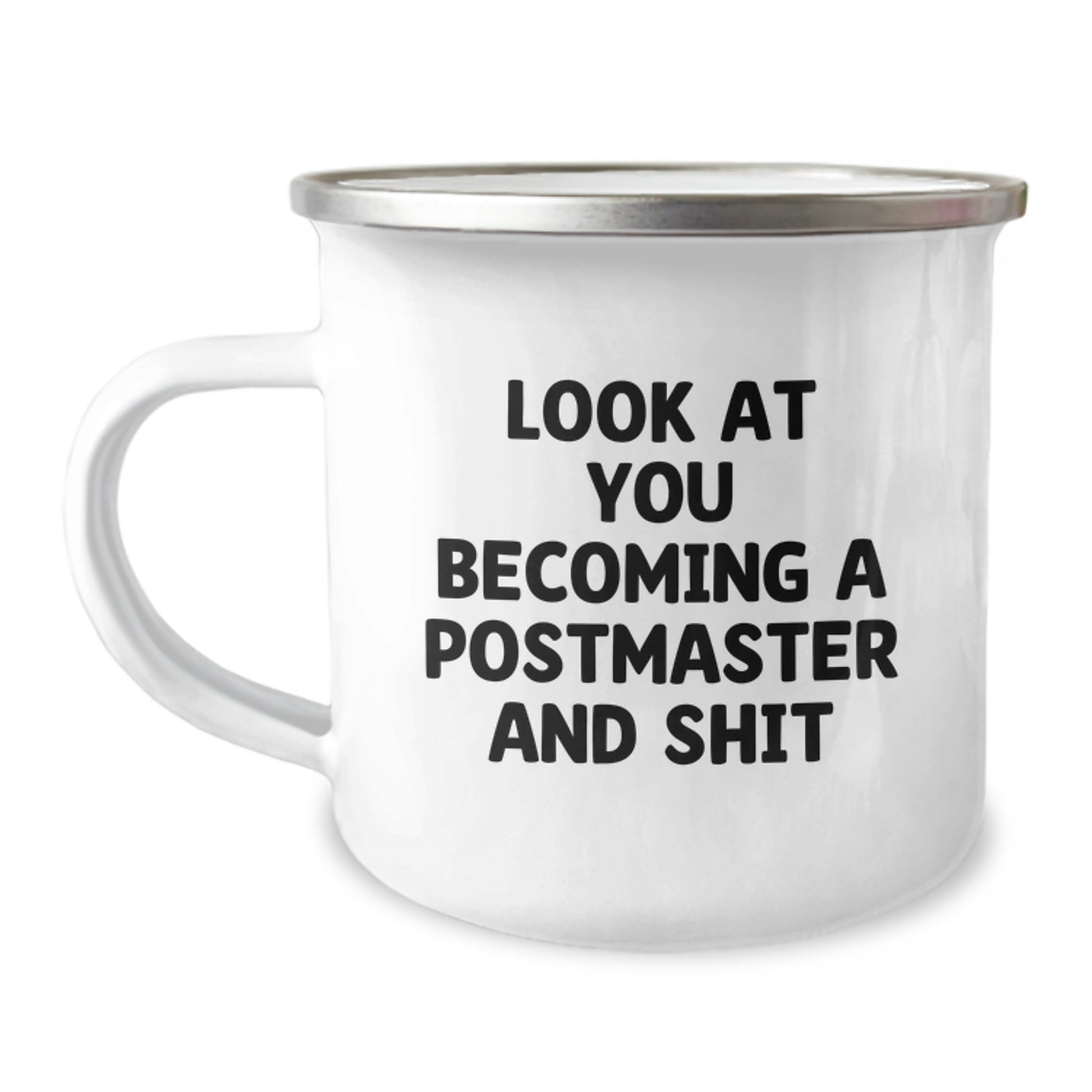 Funny Postmaster Camping Mug Gifts from Friends, Unique Christmas Unique Gifts for Postmaster, Men, Women, Friends, Coworkers, Family - Image 1